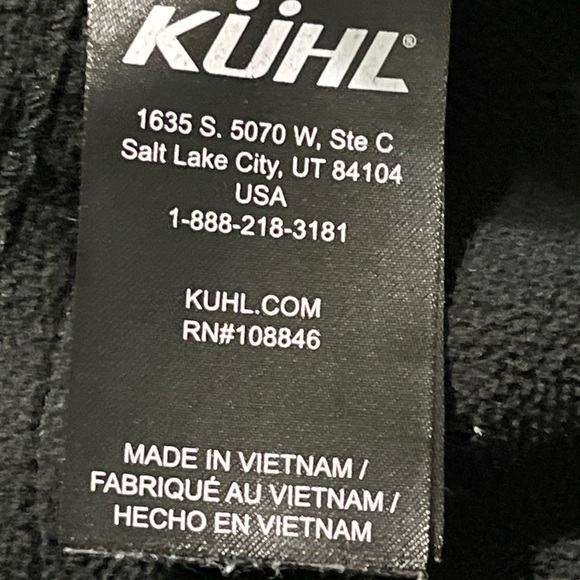 Kuhl Womens 10R Frost Softshell Winter Hiking Water-Resistant Lined Black - Picture 12 of 16